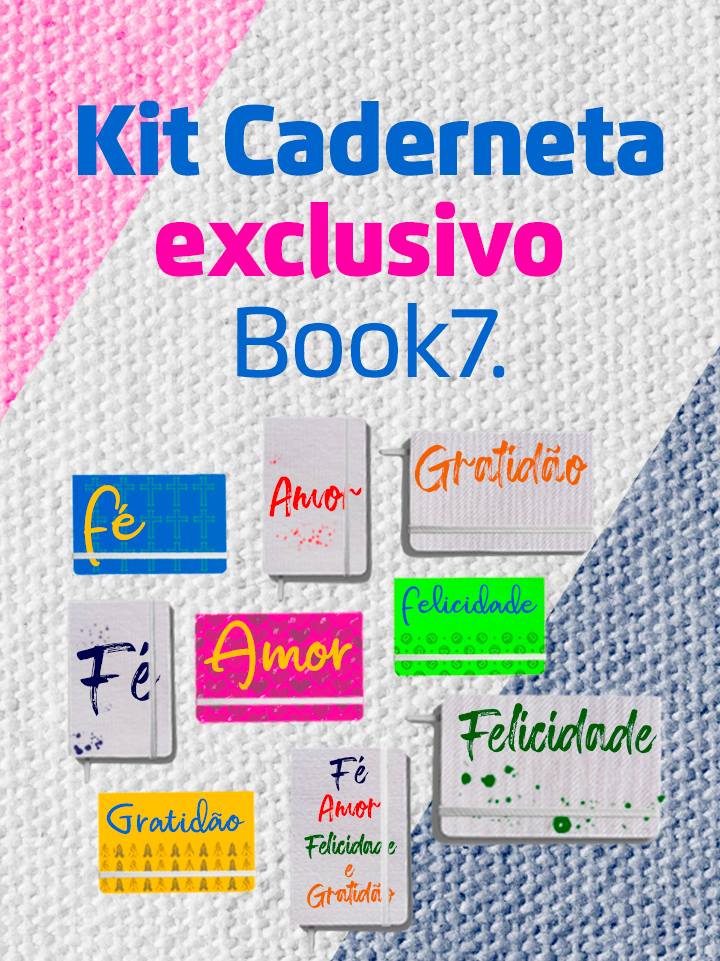 Banner kit caderneta